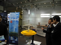 【スマートエネルギーWeek13】三井海洋開発、潮流・風力ハイブリッド発電を9月から実証実験 画像