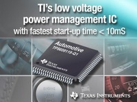 日本TI、AEC-Q100車載認定のSoC用パワーマネージメント・ユニットを発表 画像
