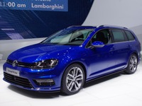 【ジュネーブモーターショー13】VW ゴルフヴァリアント 新型に「Rライン」設定へ 画像