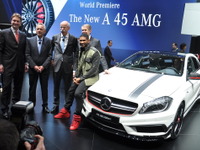 【ジュネーブモーターショー13】メルセデスベンツ、A45 AMG 発表…Aクラス 新型の頂点 画像