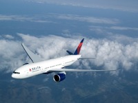 デルタ航空、旅客単位収益5%増...2月 画像