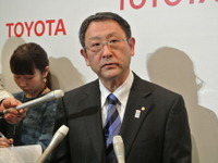 トヨタ豊田社長「トヨタの経営の根幹にはTPSがある」…張氏名誉会長就任で 画像