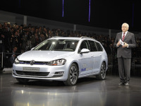 【ジュネーブモーターショー13】VW ゴルフ 新型に究極のブルーモーション…燃費は31.25km/リットル 画像