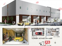 ガレージ一体型賃貸住宅、現地説明会…3月16-17日 愛知県 画像