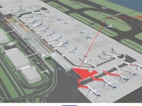 羽田空港、国内線第２旅客ターミナルの増築工事が竣工 画像