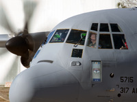 ロッキード・マーチン、ディエス空軍基地にC-130Jスーパーヘラクレスを搬送 画像