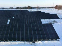 日本アジアグループ、北海道中札内村に1.5MWの太陽光発電所を竣工 画像