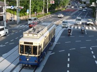東京都交通局、「都電さくら号」運転…車内を造花で装飾 画像