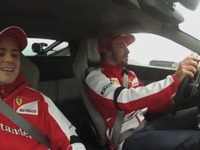 アロンソとマッサ、フェラーリ 458イタリア でサーキットを攻める［動画］ 画像
