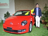 【VW ザ・ビートル カブリオレ 発表】庄司社長「ネオ肉食な車」 画像