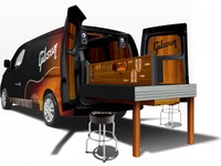【ニューヨークモーターショー13】日産NV200バネットにギターの移動修理工房…ギブソンと協力 画像