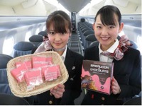 ジェイ・エア、伊丹空港発長崎空港行の全便で「皿うどんチョコ」を提供 画像