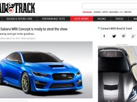 【ニューヨークモーターショー13】スバル WRXコンセプト、米メディアがリーク…次期 インプレッサWRX を示唆 画像