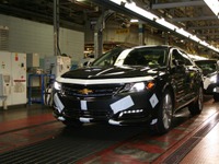 シボレーのフルサイズセダン、インパラ 新型…カナダで生産開始 画像