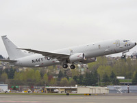 ボーイング、P-8Aポセイドン航空機をアメリカ海軍に納入 画像