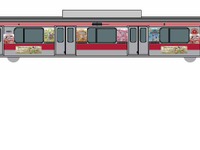 東急、副都心線相互直通運転記念ラッピング列車を運行 画像