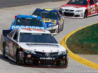 【NASCARスプリントカップ 第6戦】トヨタ、クラッシュをはねのけボウヤーが2位 画像