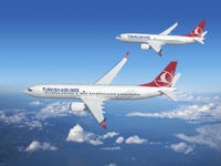 ボーイング、トルコ航空の50機の737 MAXと20機の次世代737の注文を公表 画像