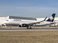 エアバス、メキシコのLCC ボラリスに初のシャークレット装備A320を納入 画像