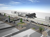 JR西日本、阪和線和泉府中駅の橋上化が完成…5月から使用開始 画像