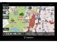 マップル、最新版地図・コンテンツデータをユピテルの新型ポータブルナビに提供 画像
