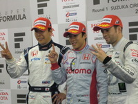 【スーパーフォーミュラ 開幕戦】伊沢拓也が初代ポールシッターの座に…琢磨は6位 画像