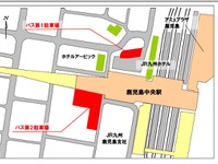 鹿児島中央駅でバスの駐車料金を有料化、混雑緩和が目的 画像