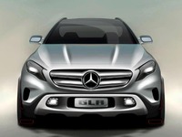 【上海モーターショー13】メルセデスベンツ、GLA を予告…新型 Aクラス 派生の小型SUV 画像