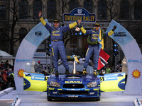 【WRCスウェディッシュラリー】スバル・ソルベルグ優勝、三菱2台入賞 画像