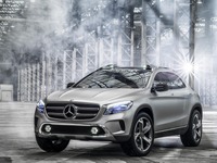 【上海モーターショー13】メルセデスベンツ GLA コンセプト発表…小型SUVの GLA を示唆 画像