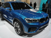 【上海モーターショー13】BMW、X4コンセプトが登場…イヴォーク対抗 画像