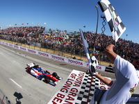 【INDYCAR 第3戦】日本人初優勝の琢磨がシリーズ2位に浮上、ホンダは今回1-2-3-4 画像