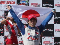 【INDYCAR 第3戦】佐藤琢磨「日本へインディカーの興奮と情熱をもたらしたい」…レース後会見 画像