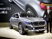 【上海モーターショー13】メルセデス、コンセプトGLA 初公開…最もスポーティな小型プレミアムSUV 画像