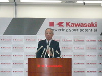 川崎重工、三井造船との経営統合、長谷川社長「排除しない」 画像