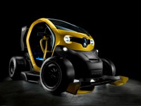 ルノーの超小型EV、トゥイジーにF1コンセプト…KERSで加速性能アップ 画像