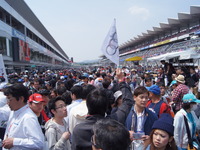 【SUPER GT 第2戦】快晴の富士、来場者数は8万人超 画像