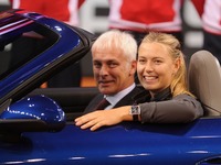 ポルシェ テニスグランプリ、マリア・シャラポワが2連覇 画像