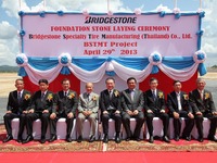ブリヂストン、タイで建設・鉱山車両用タイヤ新工場の定礎式を実施 画像