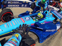 【INDYCAR】鉄人トニー・カナーン、右手靭帯損傷にも関わらずサンパウロ戦出場 画像