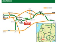 上信越自動車道下り線、 碓氷軽井沢IC～佐久IC間でトンネル補修工事を実施 画像