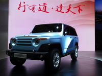 【上海モーターショー13】北京汽車、コンセプト500発表…軍用ジープへのオマージュ 画像