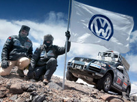 VW トゥアレグ 最高…自動車の到達記録6080m 画像