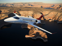 ボンバルディア、リアジェット75航空機が2013年度EBACEでデビュー 画像