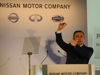 日産ゴーン社長「ルノーが足を引っ張っているわけではない」 画像