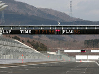 【富士スピードウェイ 落成】最高速はおそくなる? 画像