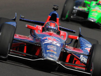 【INDYCAR】インディアナポリスのプラクティス3日目はアンドレッティがトップ、琢磨は6位［動画］ 画像