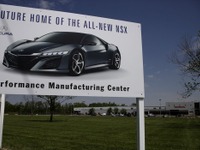 ホンダNSX 新型、米オハイオ工場で2015年から生産へ 画像