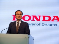 【ホンダ F1復帰】伊東社長「F1で環境技術を磨く」 画像