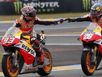 【MotoGP 第4戦】ホンダ、ペドロサが雨のフランスGPを制す 画像